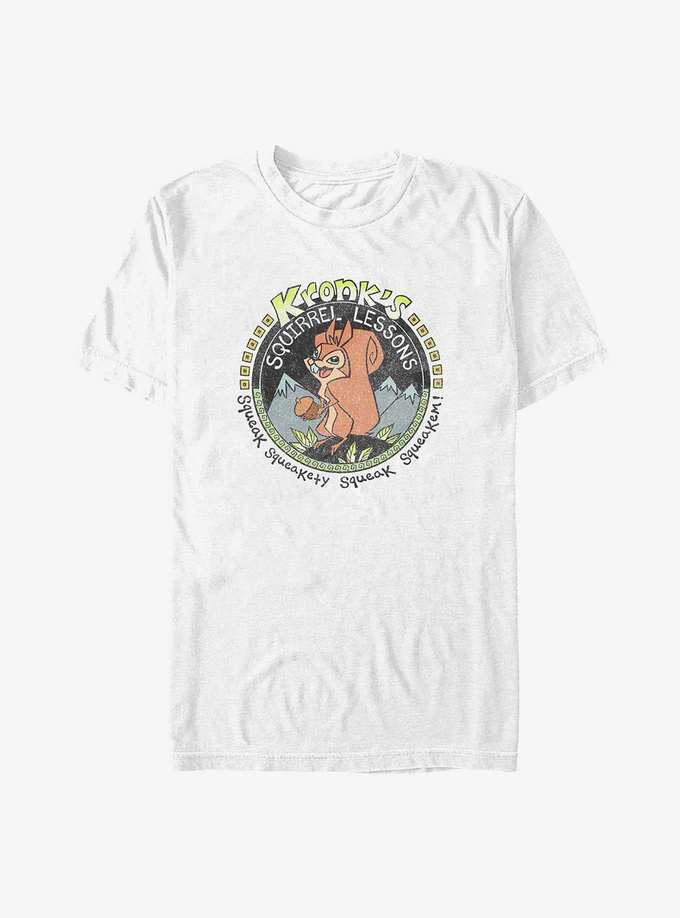 Disney The Emperor's New Groove Squirrel Lessons Big Tall T-Shirt | Premium Unisex T-Shirt, Trending Graphic Tee