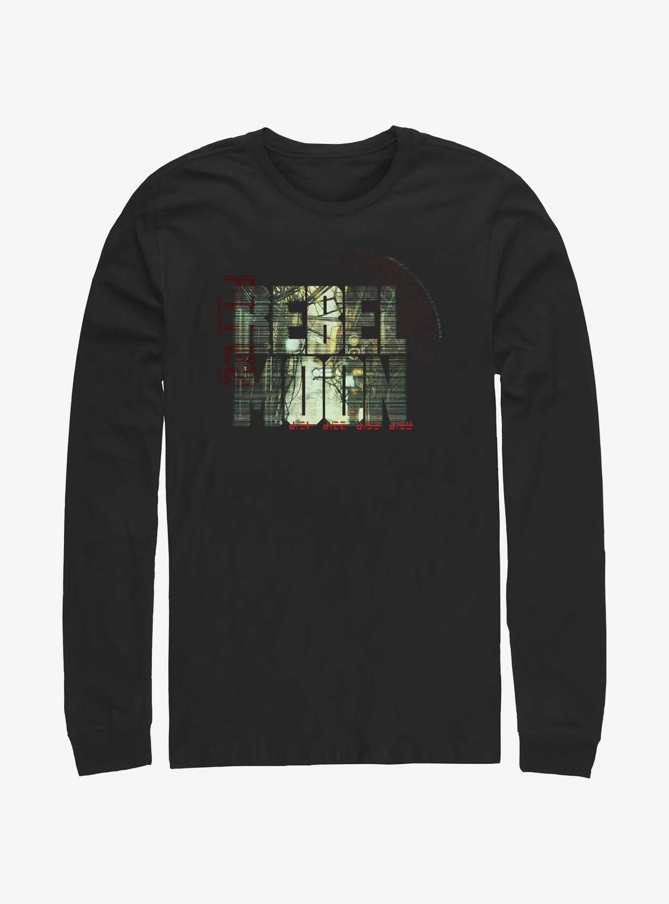 Rebel Moon Urban Graphic Logo Long-Sleeve T-Shirt | Graphic T-Shirt for Unisex