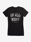 Universal Monsters Dracula Up All Night Girls T-Shirt