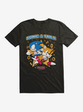 Sonic The Hedgehog Sonic And Tails Rings T-Shirt
