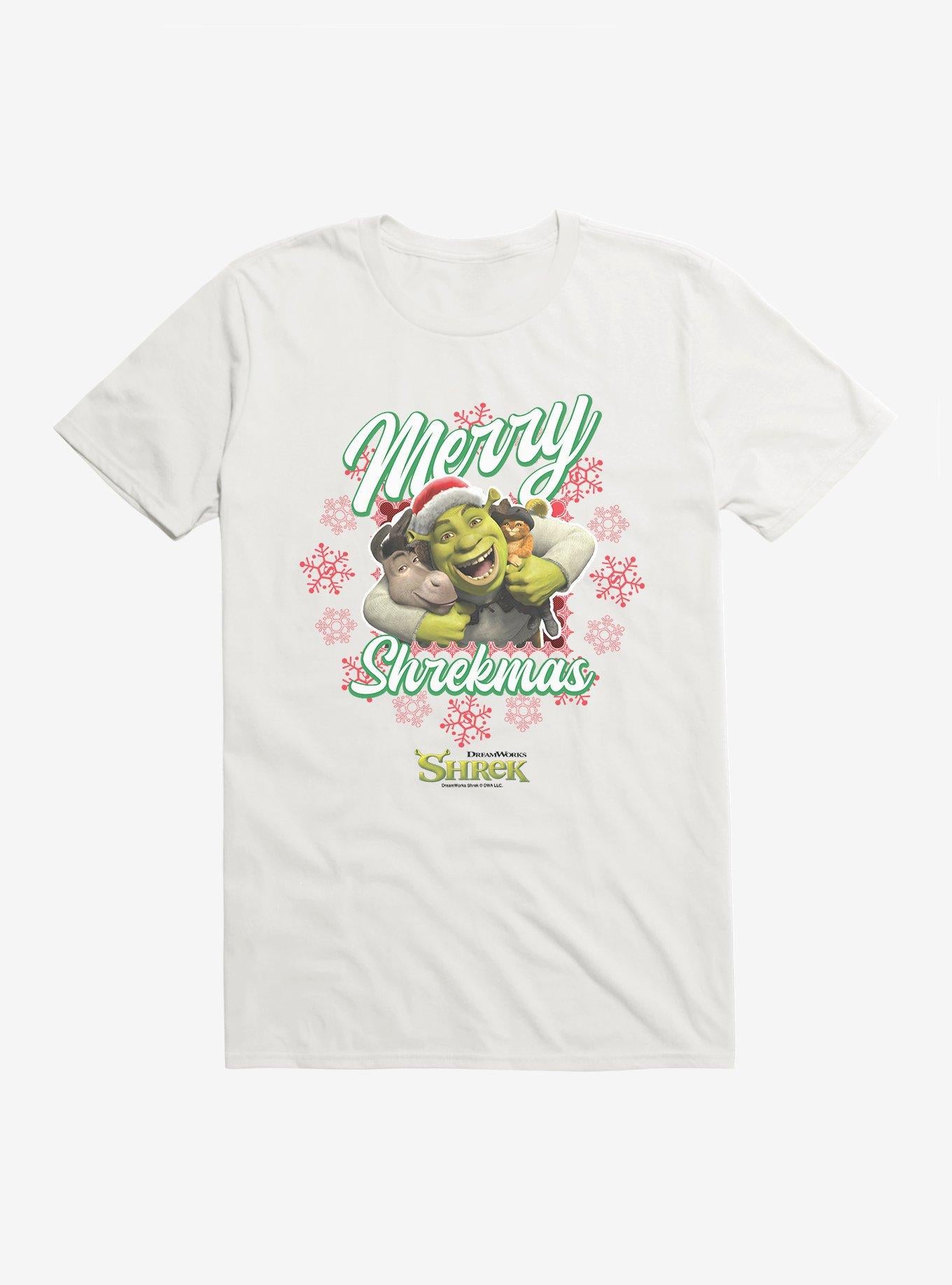 Shrek Merry Shrekmas T-Shirt | Premium Unisex T-Shirt, Trending Graphic Tee