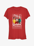 The Golden Girls Golden Ugly Christmas Girls T-Shirt | Premium Unisex T-Shirt, Trending Graphic Tee