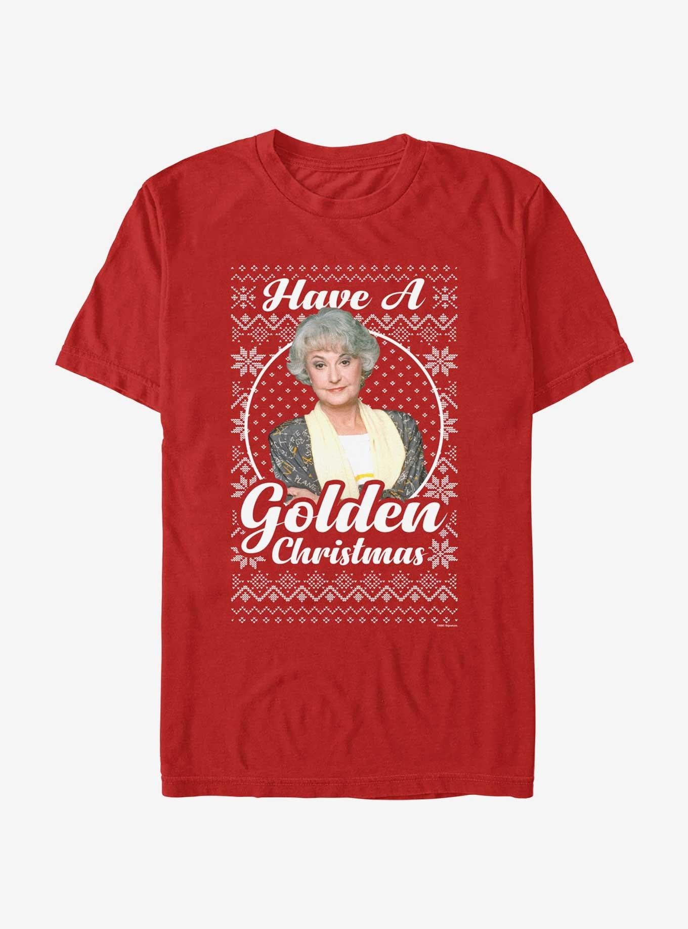 The Golden Girls Dorothy Ugly Christmas T-Shirt | Premium Unisex T-Shirt, Trending Graphic Tee