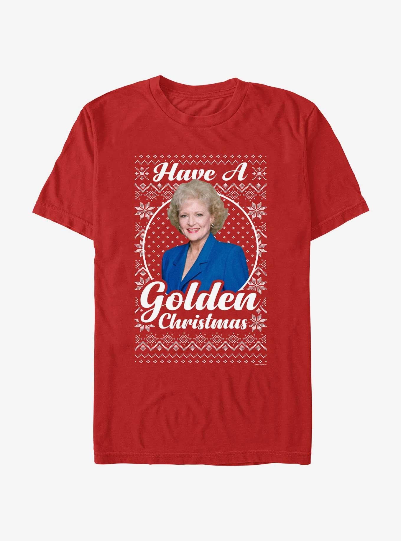The Golden Girls Rose Ugly Christmas T-Shirt | Premium Unisex T-Shirt, Trending Graphic Tee