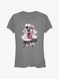 The Nightmare Before Christmas Jack Sally Misfit Love Hearts Girls Shirt T Shirt Minimal Style