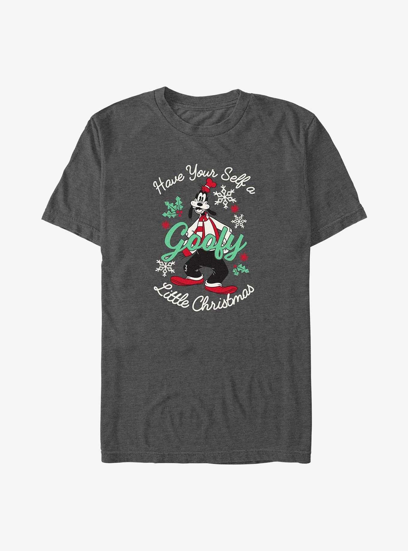 Disney Goofy Little Christmas Big Tall T-Shirt | Graphic T-Shirt for Unisex