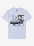 Initial D AE86 Takumi Car T-Shirt | Premium Unisex T-Shirt, Trending Graphic Tee