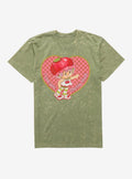 Strawberry Shortcake Cherry Cuddler I Love You Cherry Much Mineral Wash T-Shirt | Premium Unisex T-Shirt, Trending Graphic Tee