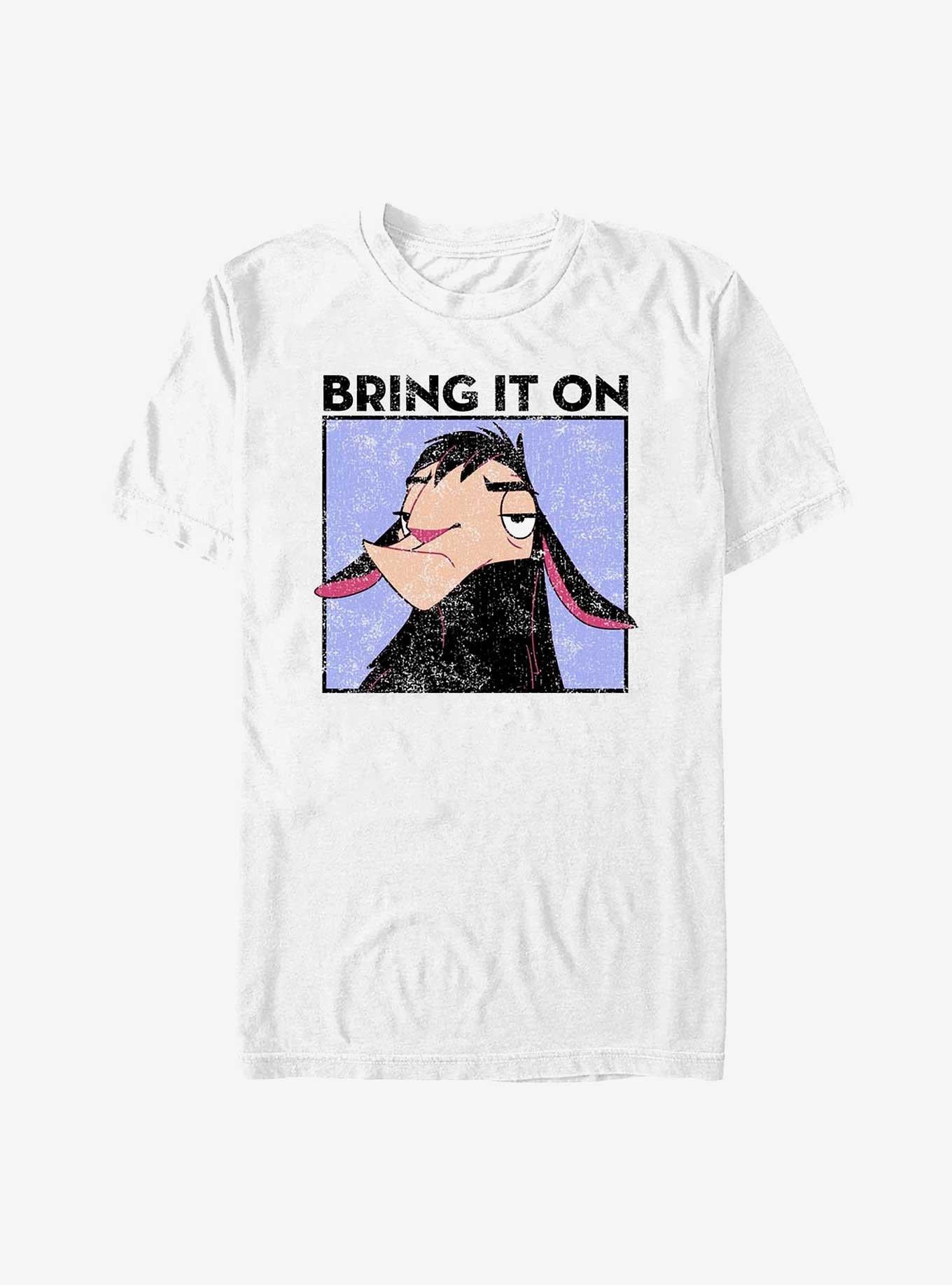 Disney The Emperor's New Groove Kuzco Bring It On It T-Shirt | Premium Unisex T-Shirt, Trending Graphic Tee