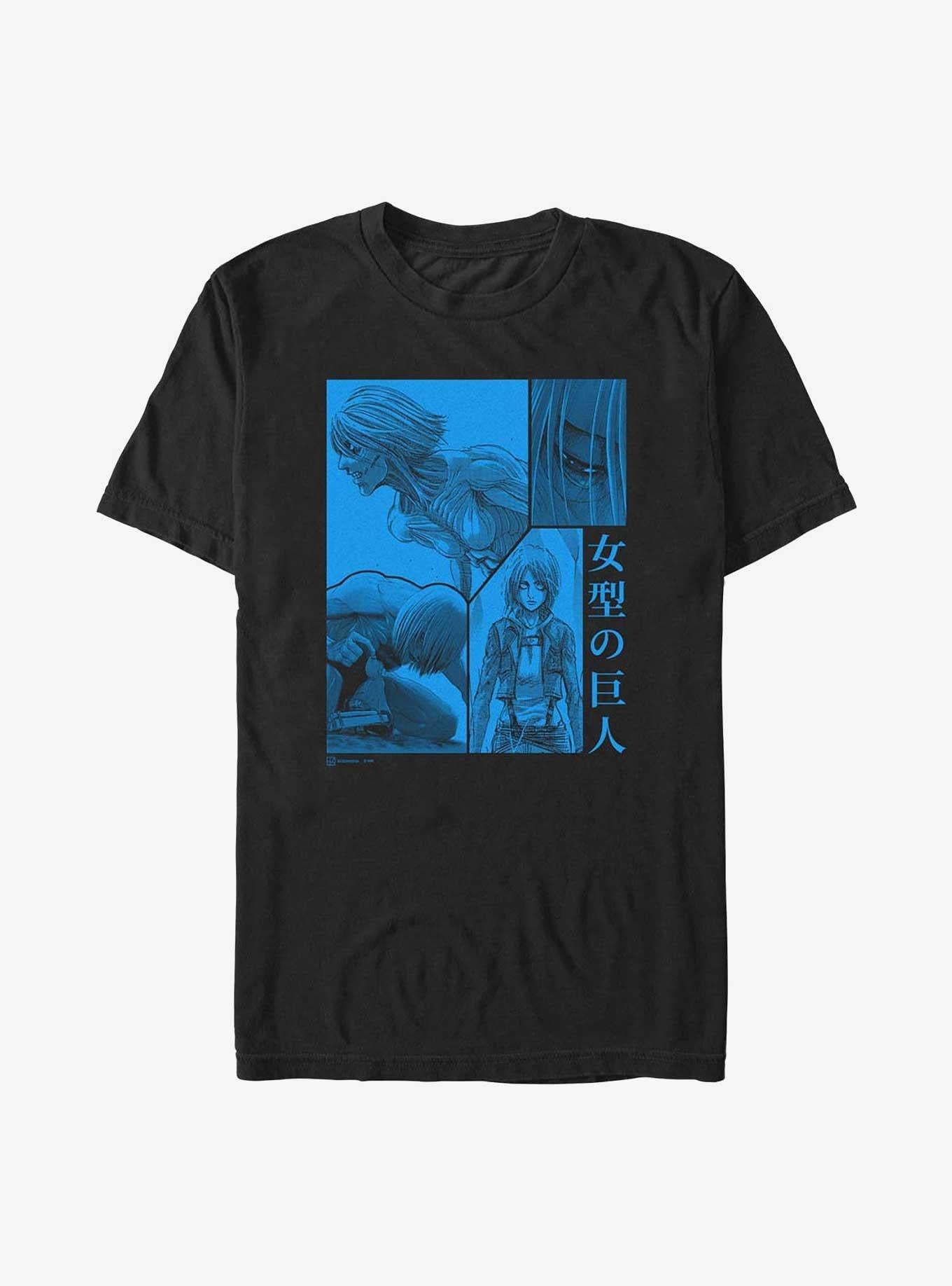 Attack on Titan Female Titan Collage Extra Soft T-Shirt