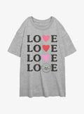 The Mandalorian Grogu Love Girls Oversized Shirt T Shirt Minimal Style