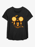 Disney Mickey Mouse Mickey Pumpkin Girls T-Shirt Plus Size