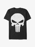 Marvel Punisher Classic Skull Symbol Heavyweight T-Shirt