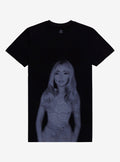 Sabrina Carpenter Black White Portrait T-Shirt | Premium Unisex T-Shirt, Trending Graphic Tee