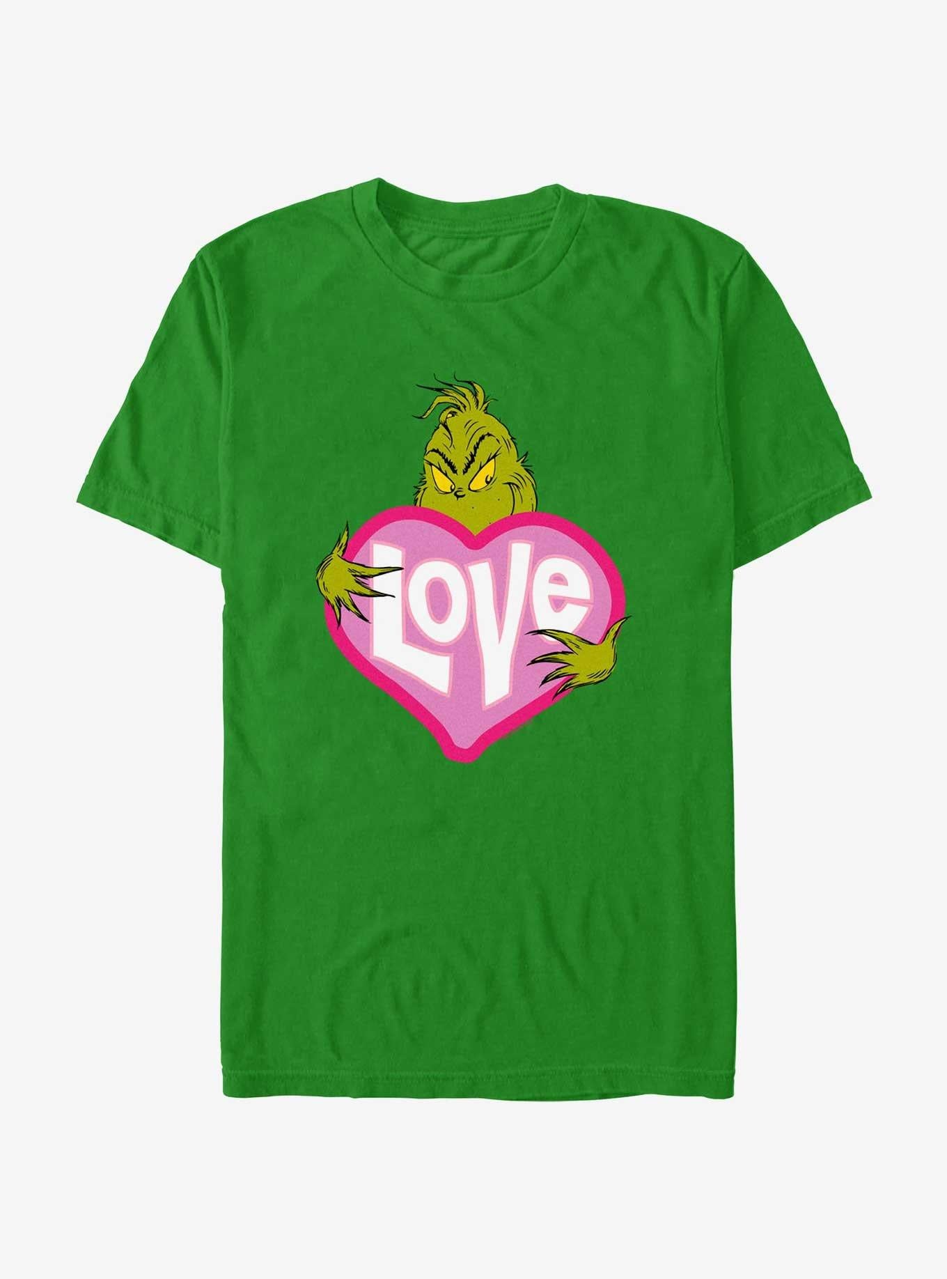 Dr Seuss Love The Grinch Shirt T Shirt Everyday Wear