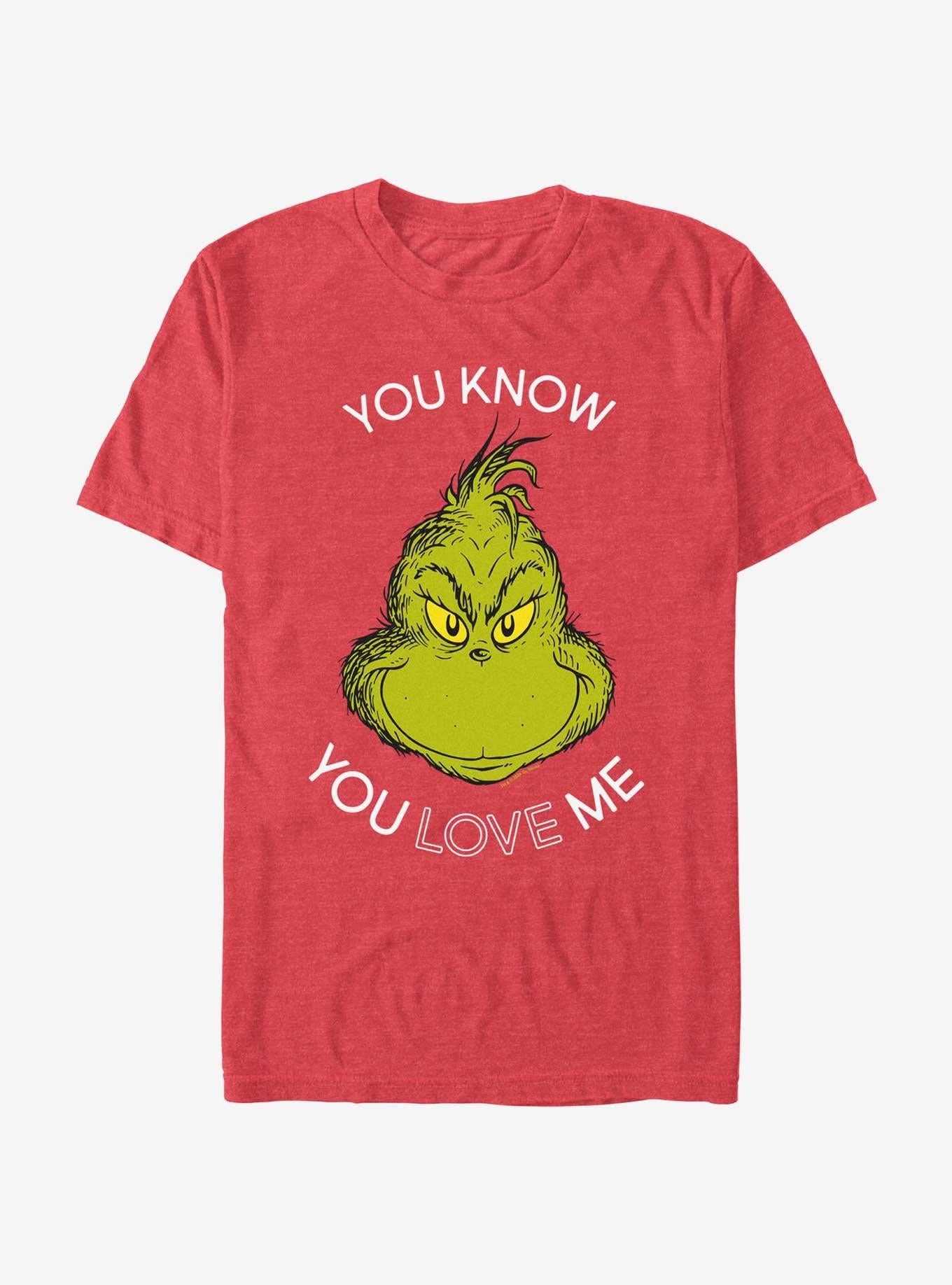 Dr Seuss You Know You Love Me Shirt T Shirt Everyday Wear