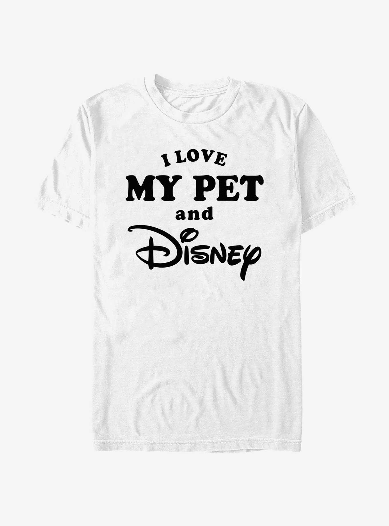 Cartoon I Love My Pet And Cartoon Shirt T Shirt Everyday Wear
