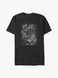 Star Wars Vader Dispatched Big Tall T-Shirt | Graphic T-Shirt for Unisex