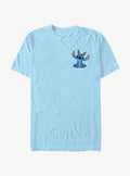Disney Lilo Stitch With Tree Ears Pocket T-Shirt | Premium Unisex T-Shirt, Trending Graphic Tee