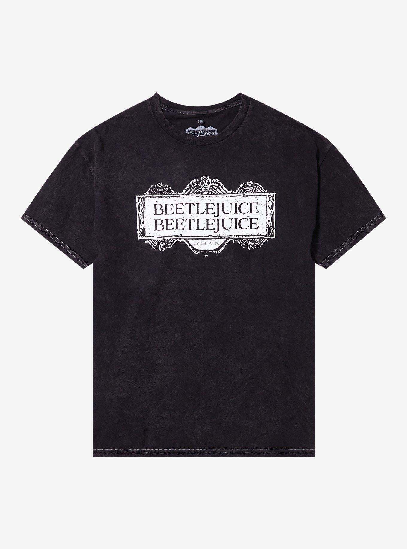 Beetlejuice Beetlejuice Logo TShirt Graphic Tee | Graphic Tee | Unisex Shirt | Top Trending Fashion