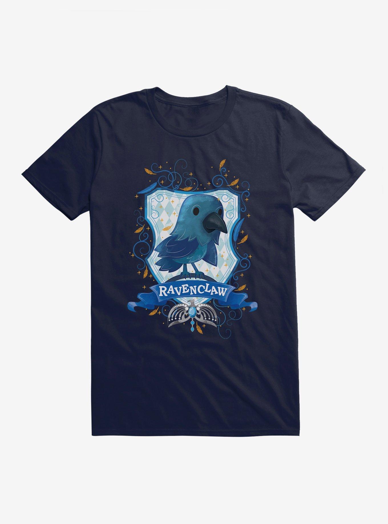 Harry Potter Ravenclaw Graphic Checkerboard T-Shirt | Graphic T-Shirt for Unisex