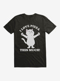 I Love Pizza This Much Shirt T Shirt Gift Ready