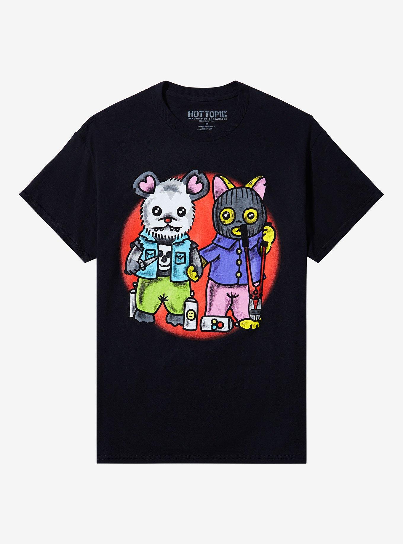Criminal Critters T-Shirt By Tittybats