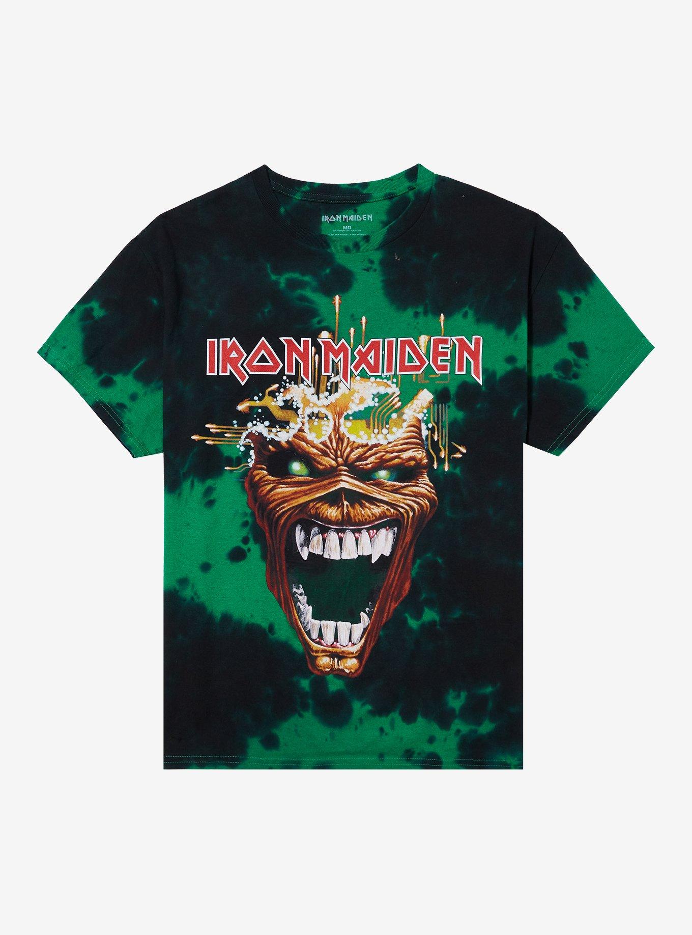 Iron Maiden Virus Eddie Tie-Dye T-Shirt | Premium Unisex T-Shirt, Trending Graphic Tee