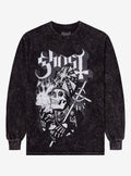 Ghost Papa Emeritus Skeleton Long-Sleeve T-Shirt | Premium Unisex T-Shirt, Trending Graphic Tee