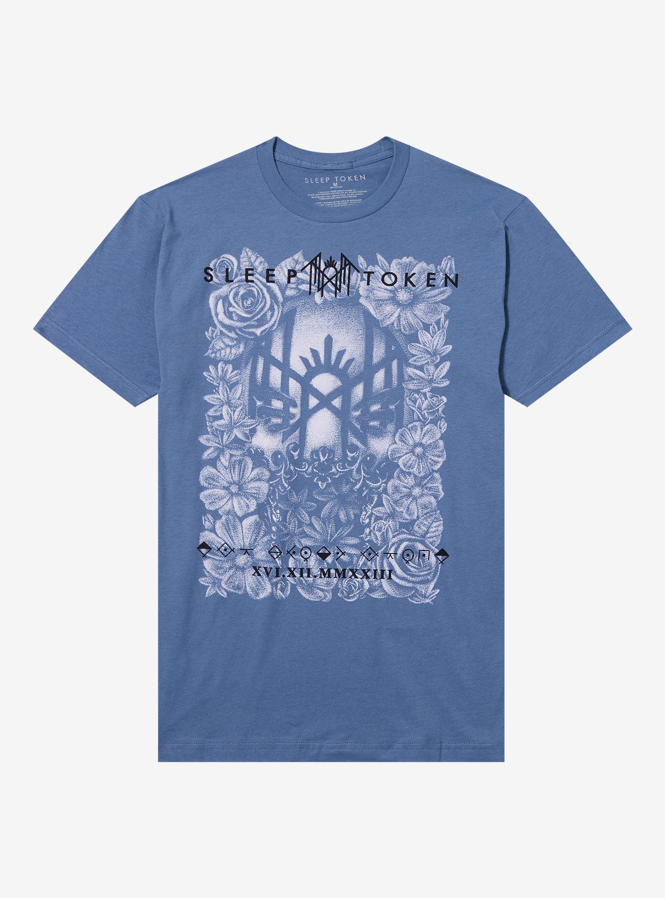Sleep Token Floral Mask T-Shirt | Premium Unisex T-Shirt, Trending Graphic Tee
