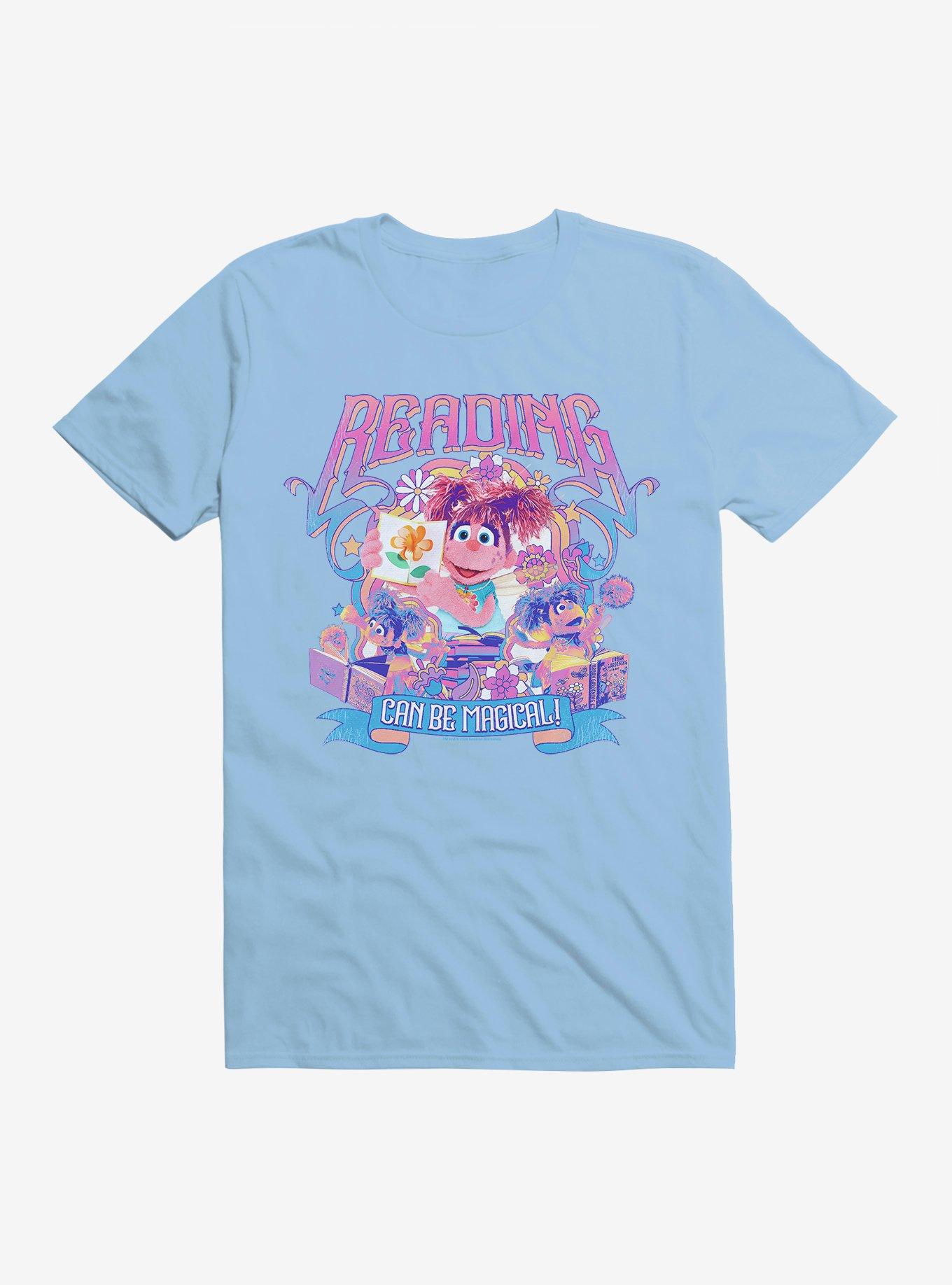 Sesame Street Abby Reading Can Be Magical T-Shirt | Premium Unisex T-Shirt, Trending Graphic Tee