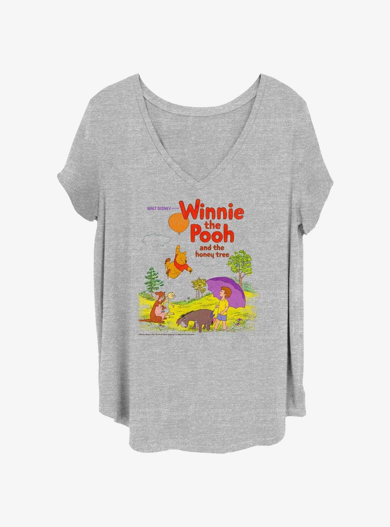 Disney Winnie The Pooh Honey Tree Girls T-Shirt Plus Size | Premium Unisex T-Shirt, Trending Graphic Tee