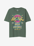 AC DC High Voltage Boyfriend Fit Girls T-Shirt | Premium Unisex T-Shirt, Trending Graphic Tee