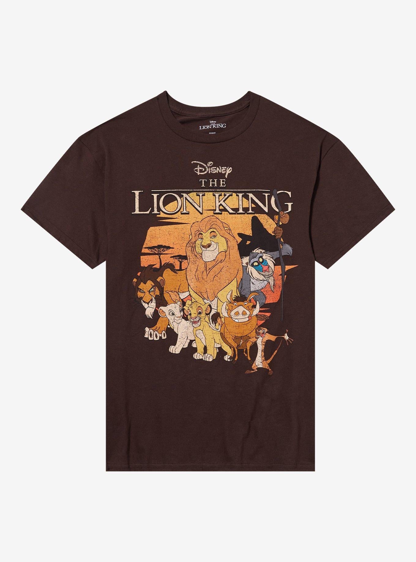 Disney The Lion King Group T-Shirt | Graphic T-Shirt for Unisex