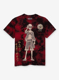 One Piece Luffy Foil Tie-Dye T-Shirt | Premium Unisex T-Shirt, Trending Graphic Tee