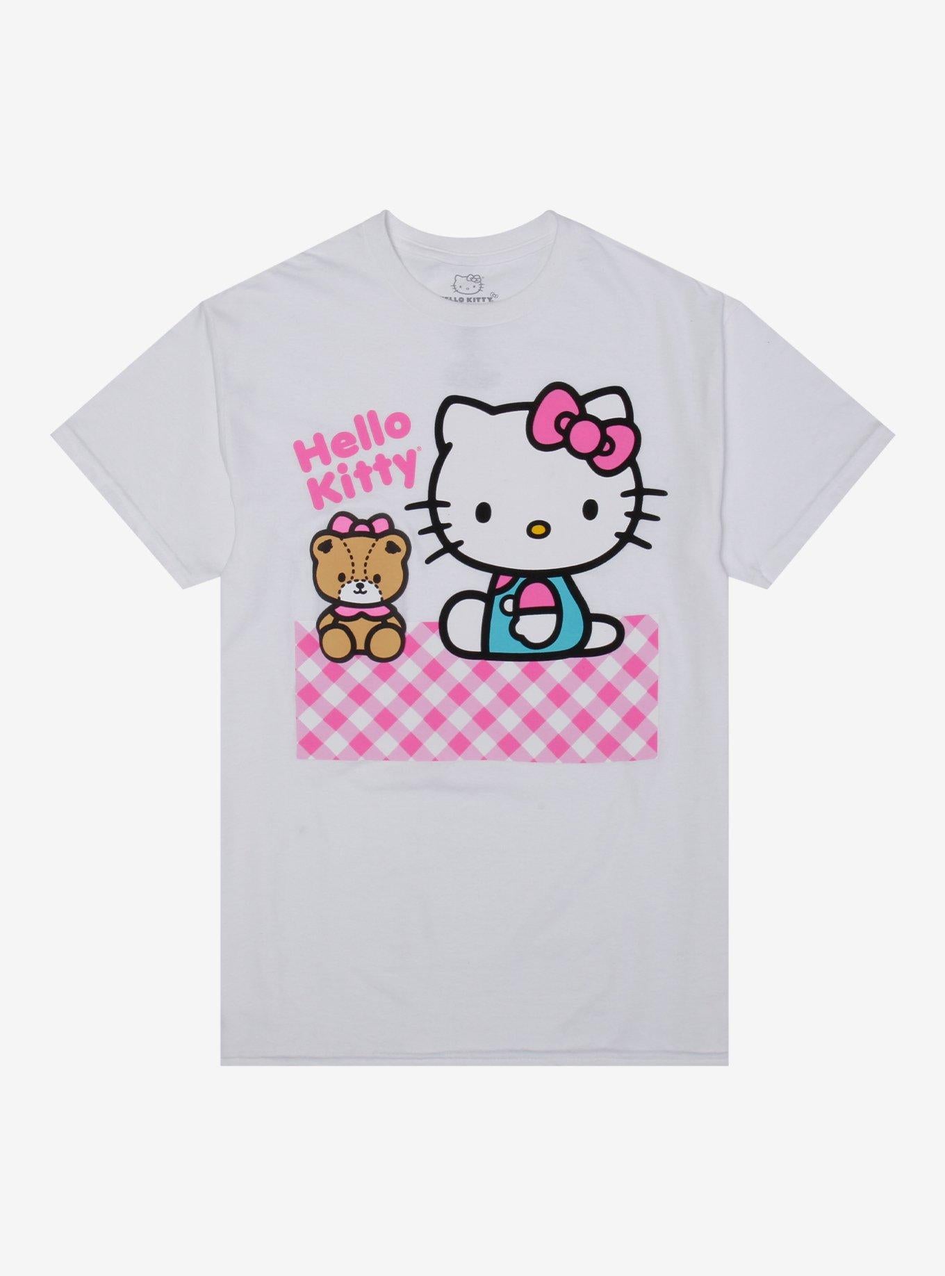 Hello Kitty Tiny Chum Boyfriend Fit Girls T-Shirt | Premium Unisex T-Shirt, Trending Graphic Tee