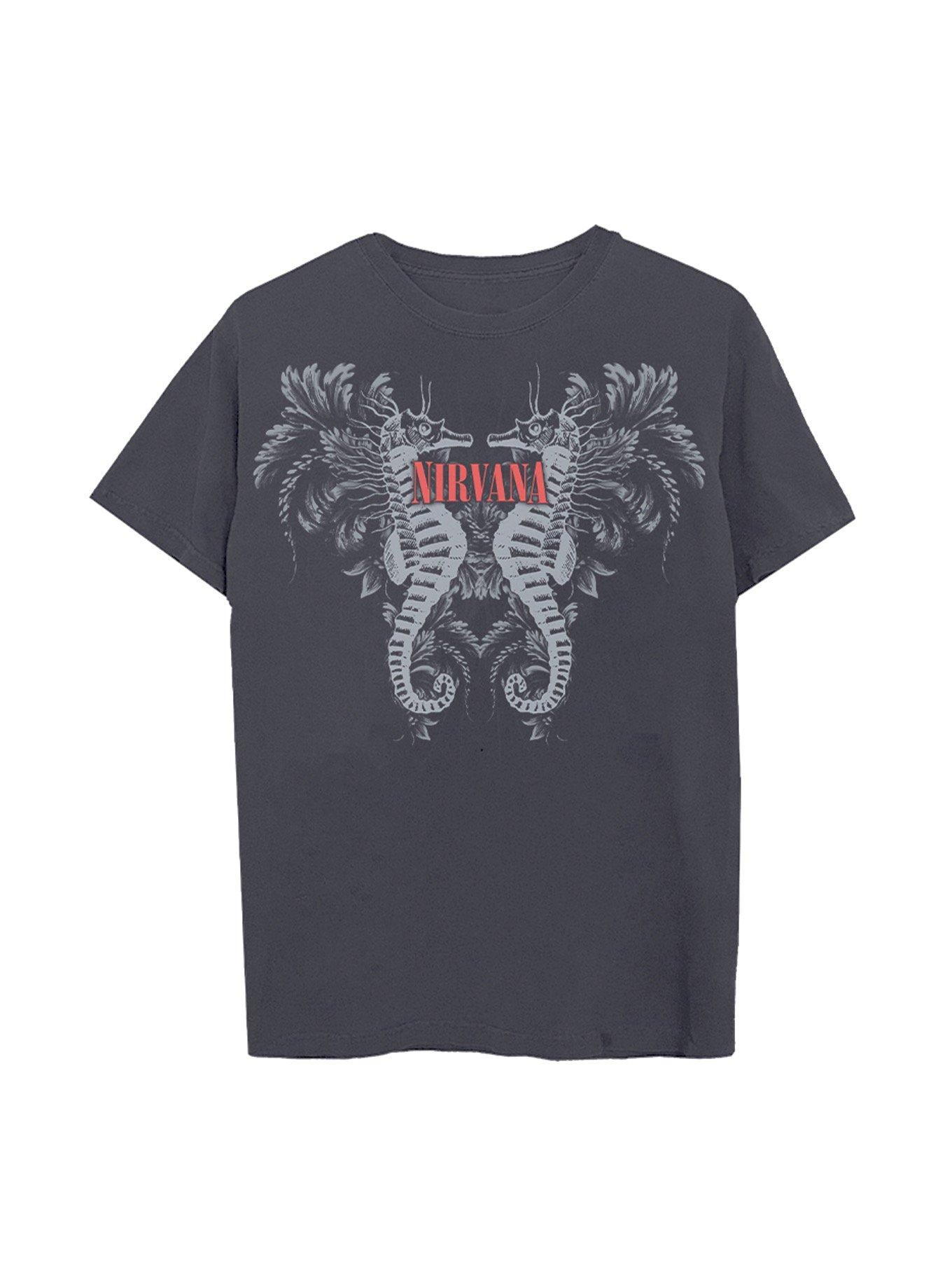 Nirvana Seahorses T-Shirt | Premium Unisex T-Shirt, Trending Graphic Tee
