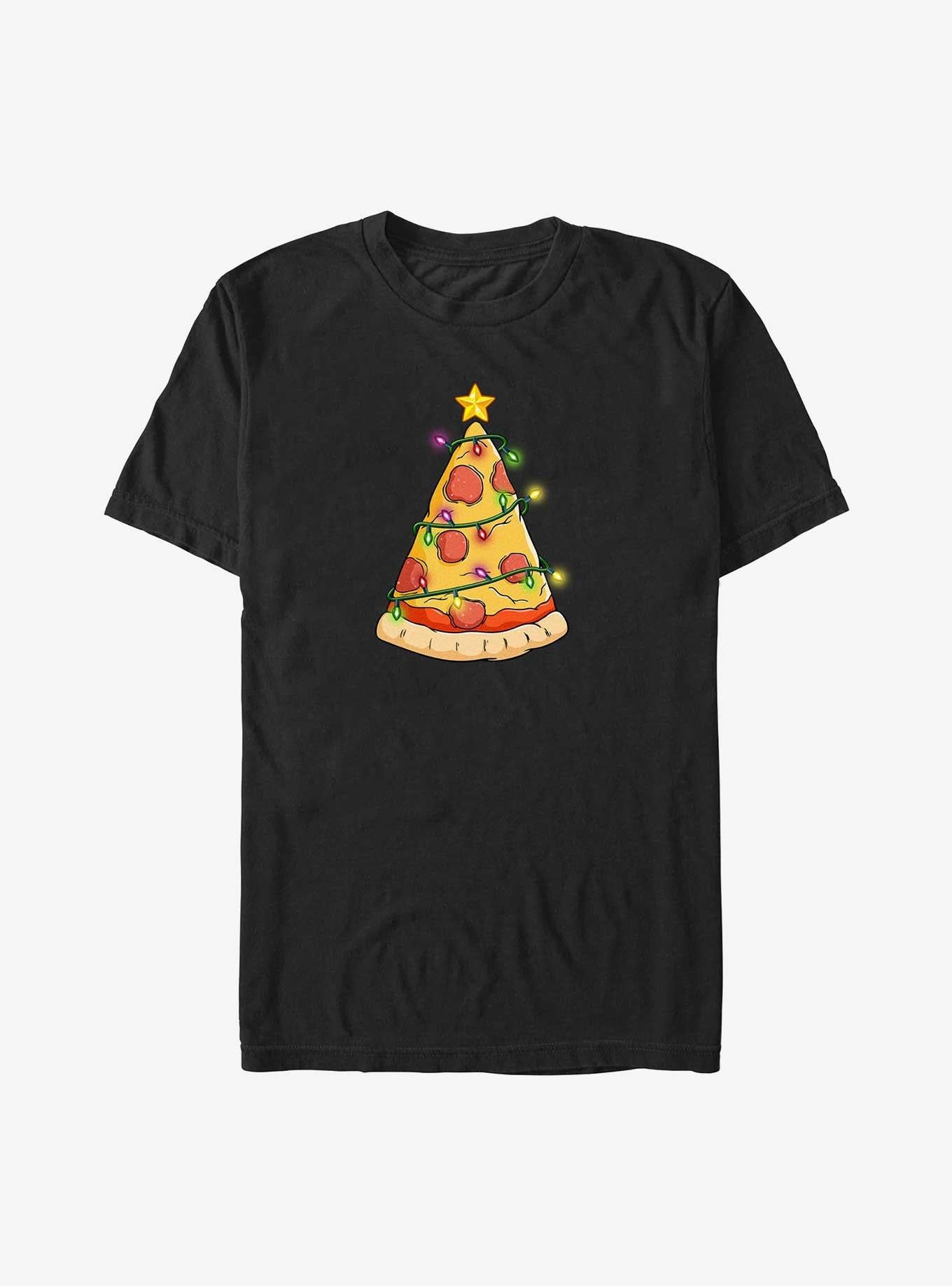 Pizza Christmas Tree T-Shirt | Premium Unisex T-Shirt, Trending Graphic Tee