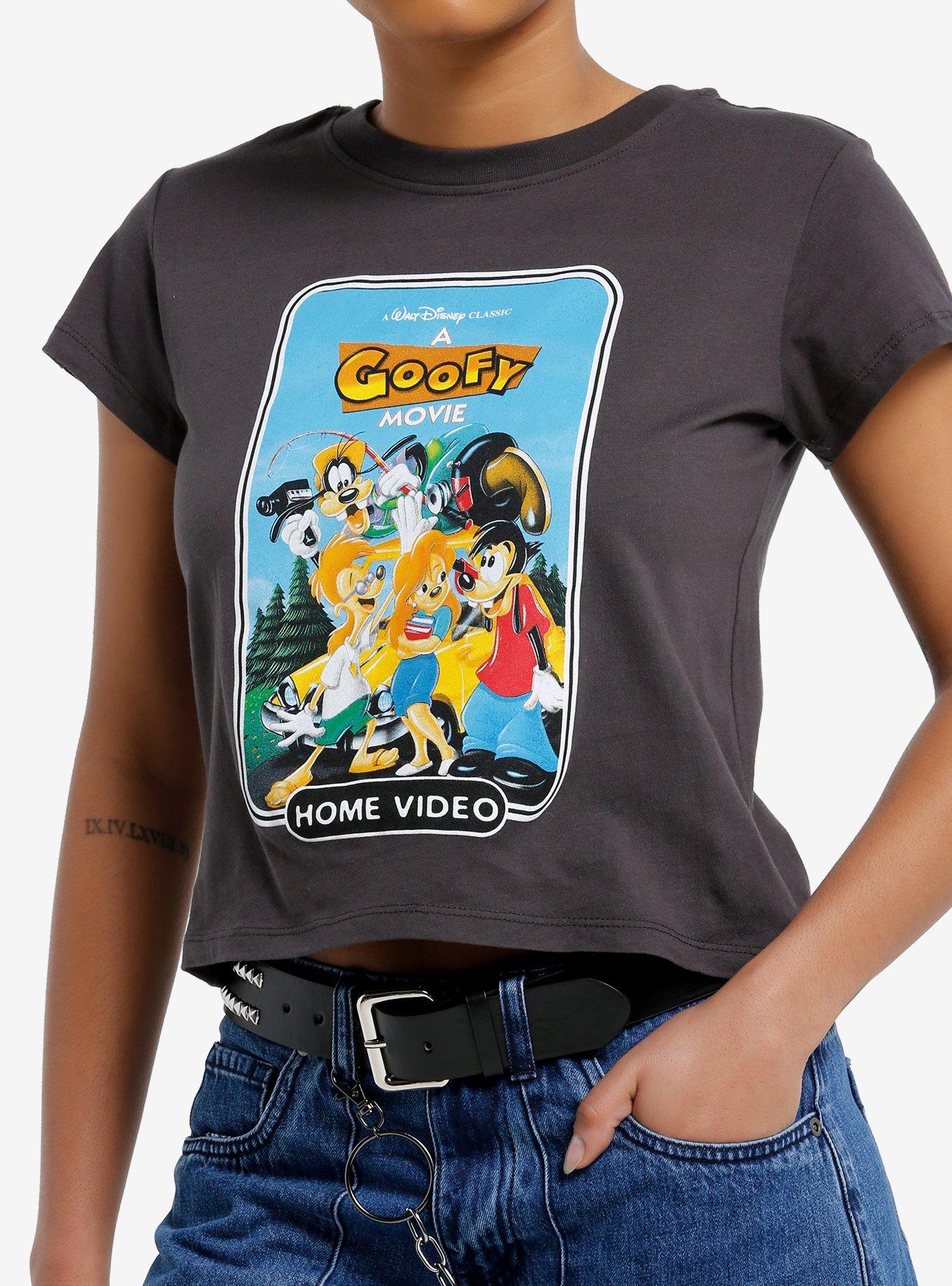 Disney A Goofy Movie Home Video Poster Girls Skimmer T-Shirt | Premium Unisex T-Shirt, Trending Graphic Tee
