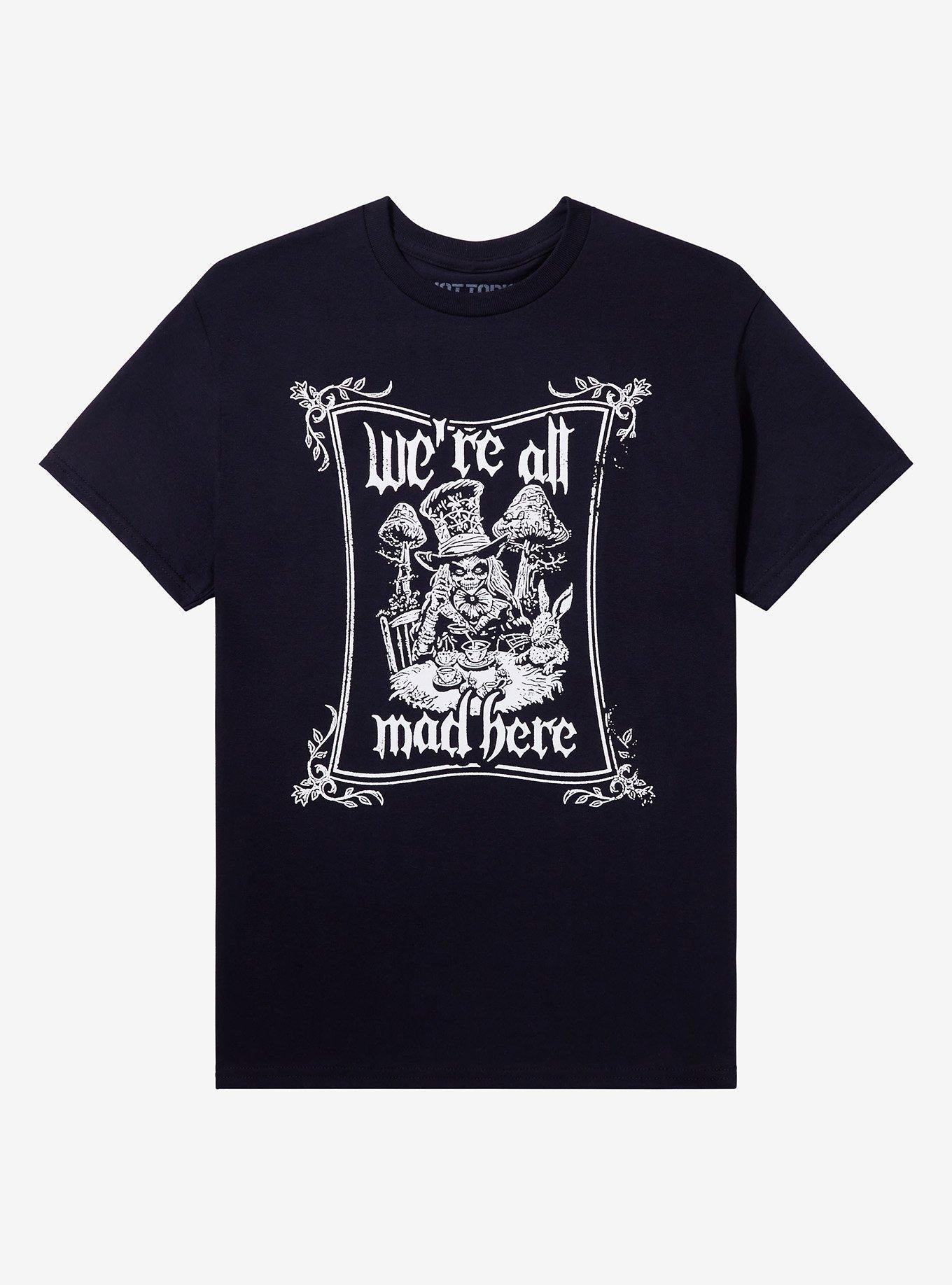 Skeleton Mad Hatter Frame T-Shirt