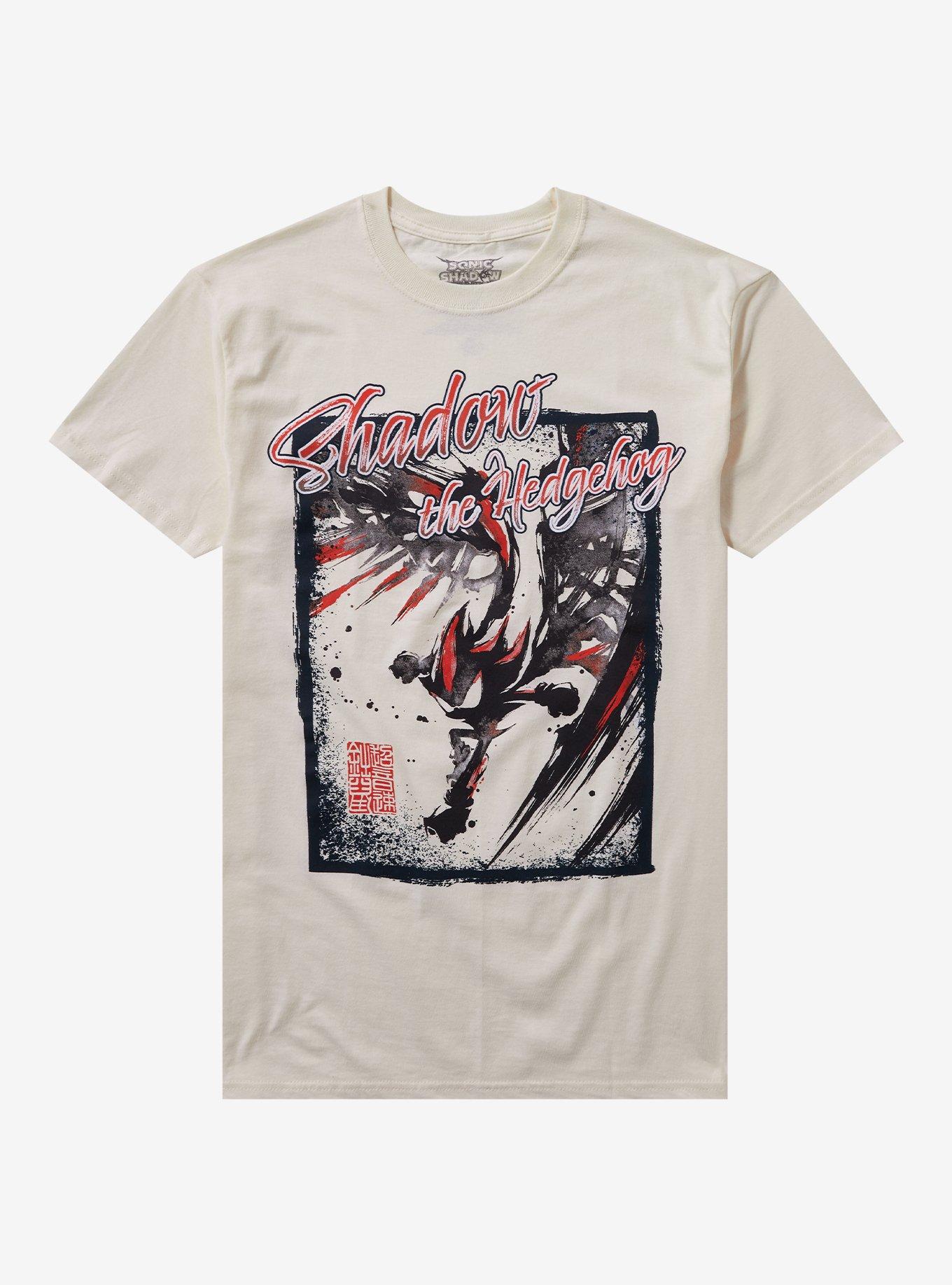 Sonic The Hedgehog Shadow Watercolor T-Shirt | Premium Unisex T-Shirt, Trending Graphic Tee