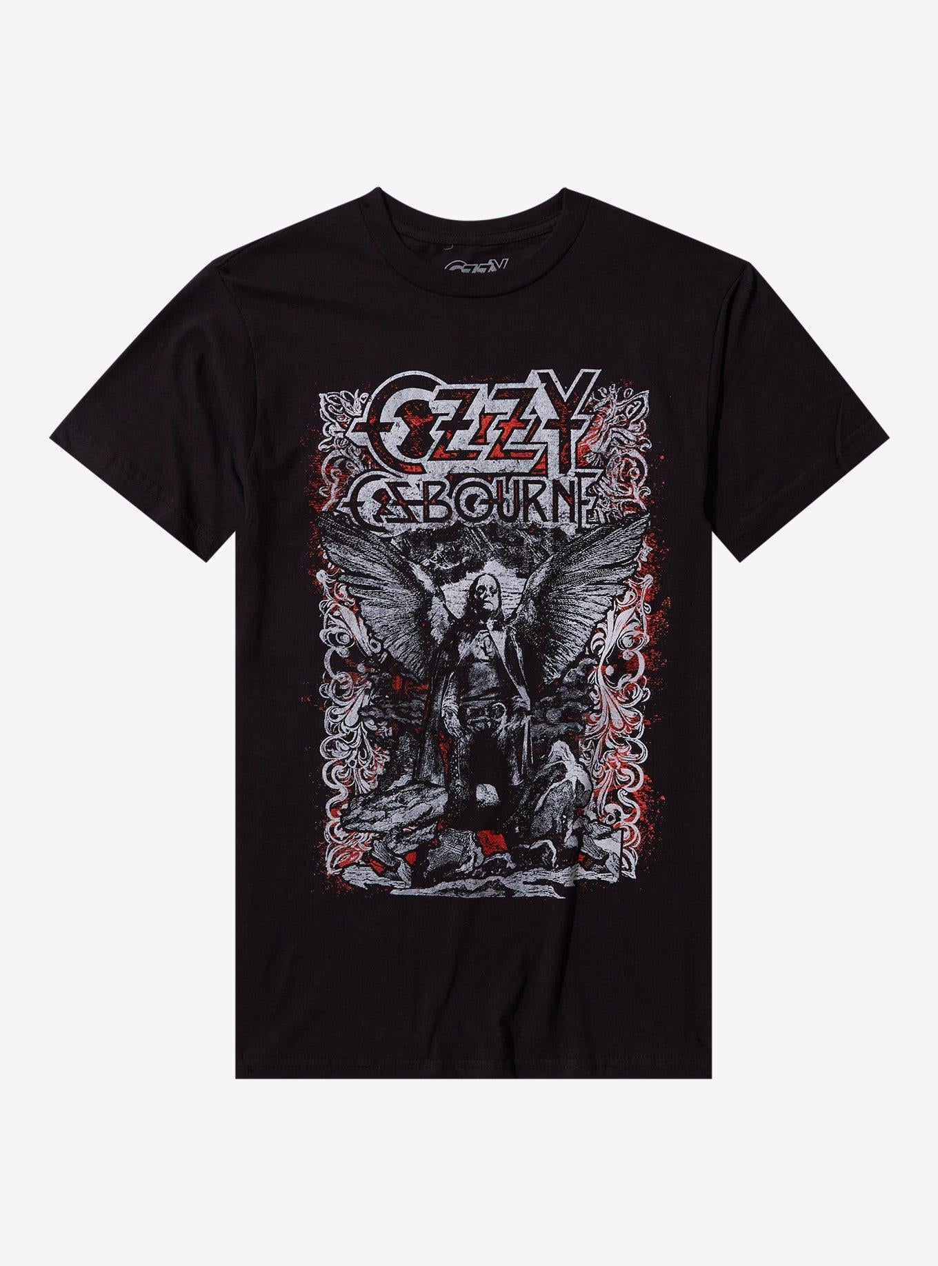Ozzy Osbourne Dark Angel Portrait T-Shirt | Premium Unisex T-Shirt, Trending Graphic Tee