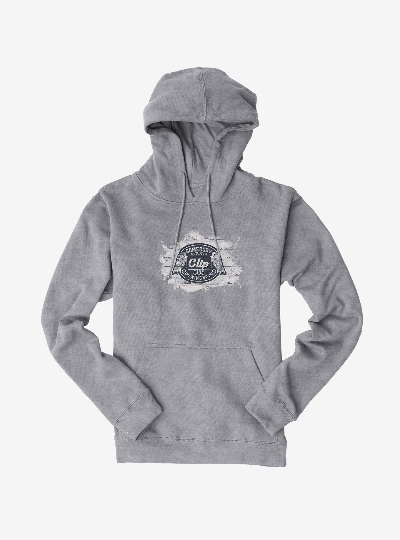Supernatural Clip Your Wings Hoodie