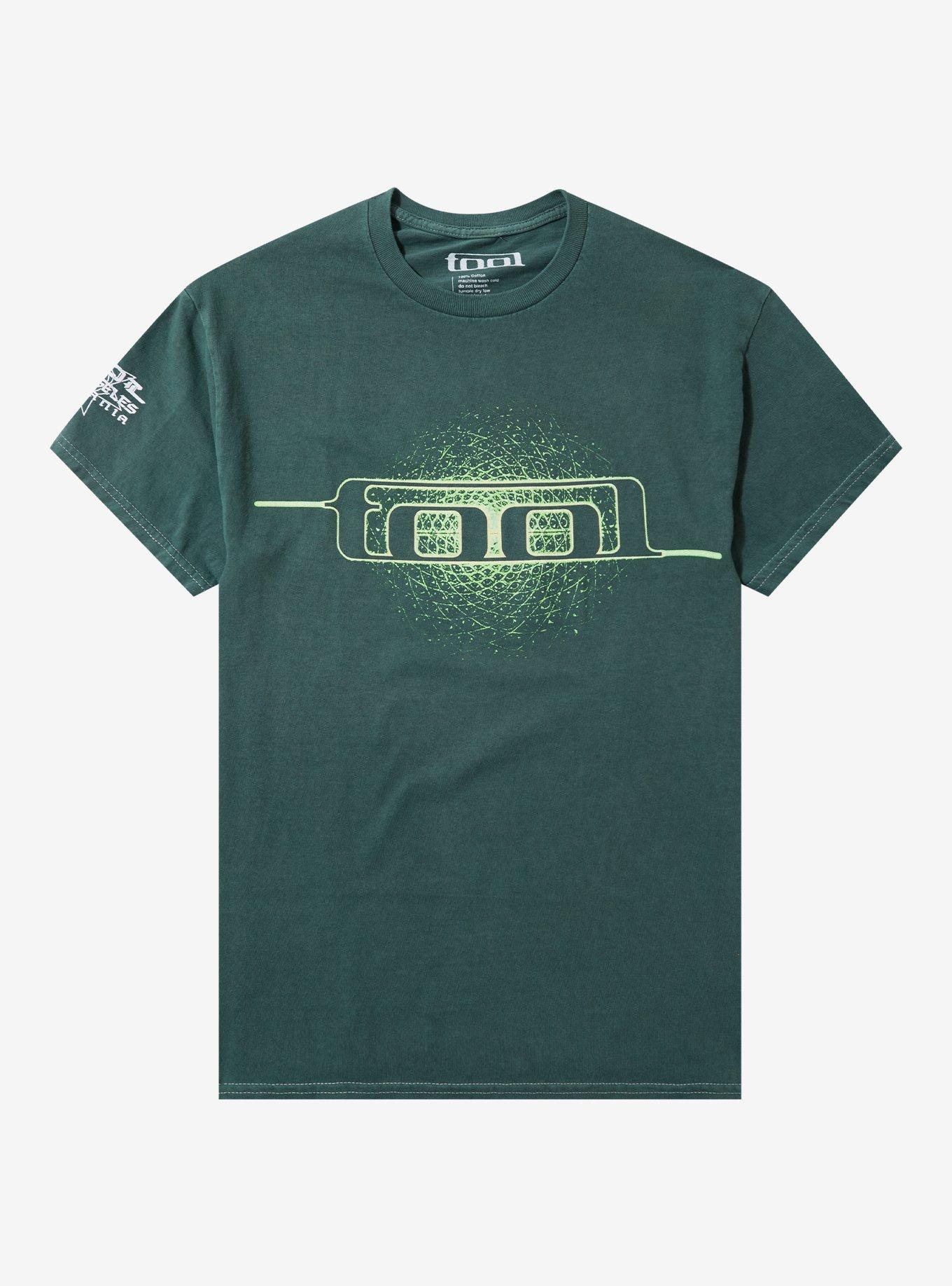Tool Green Spiral Pigment-Dyed Girls T-Shirt | Premium Unisex T-Shirt, Trending Graphic Tee
