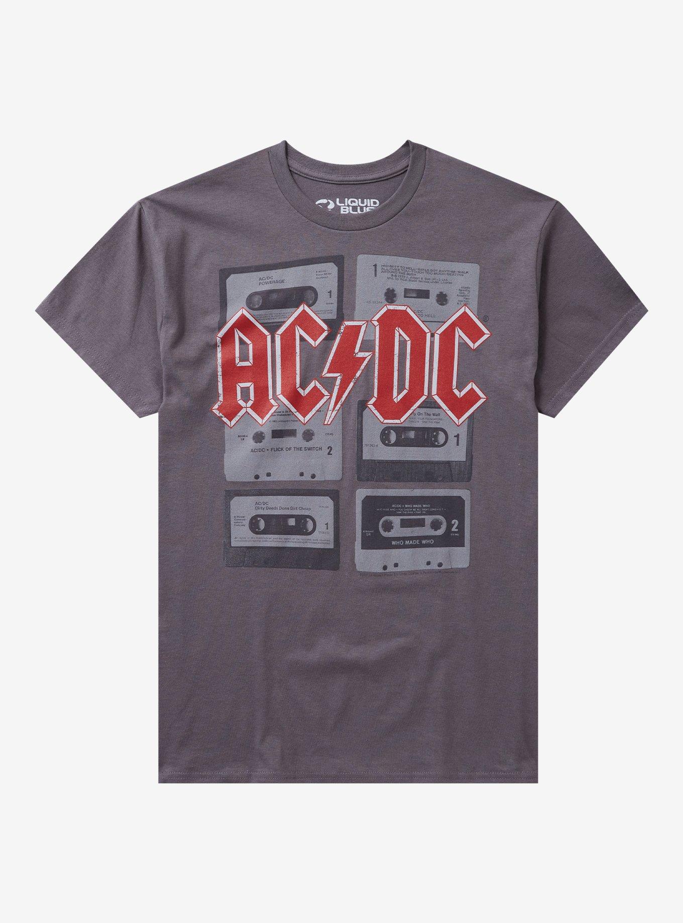 AC DC Cassette Tapes T-Shirt | Premium Unisex T-Shirt, Trending Graphic Tee