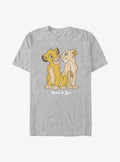 Cartoon The Lion King Simba And Nala Love Shirt T Shirt Clean Design