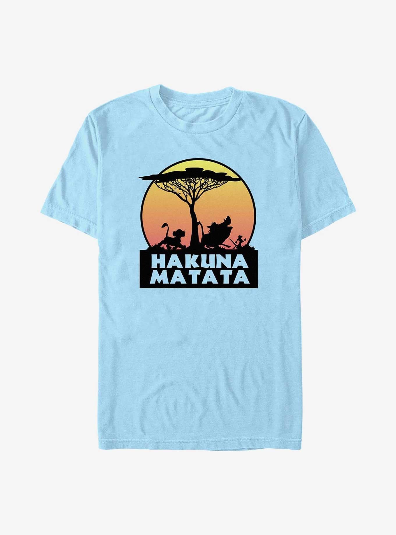 Disney The Lion King Tree Sunset T-Shirt | Premium Unisex T-Shirt, Trending Graphic Tee