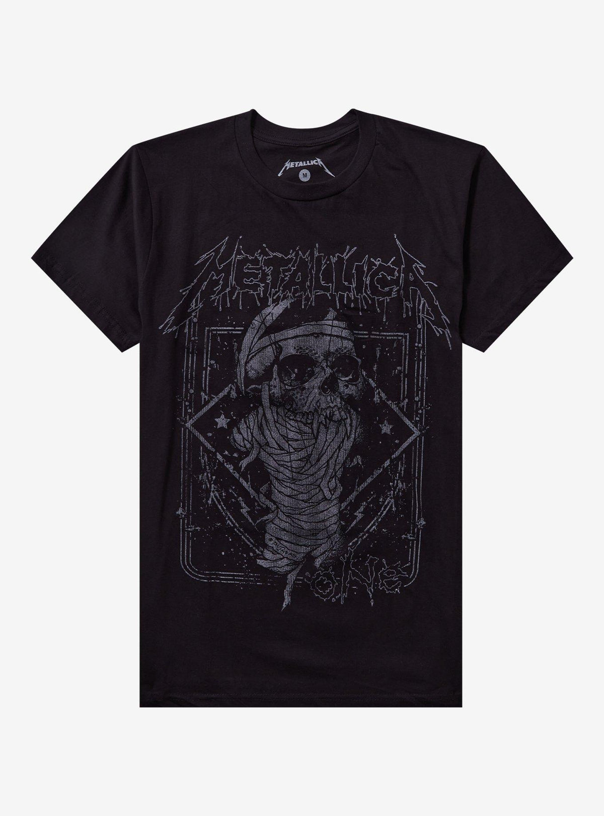 Metallica One Faux Faded T-Shirt