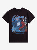 Demon Slayer: Kimetsu No Yaiba Giyu Tomioka Checkered Girls T-Shirt
