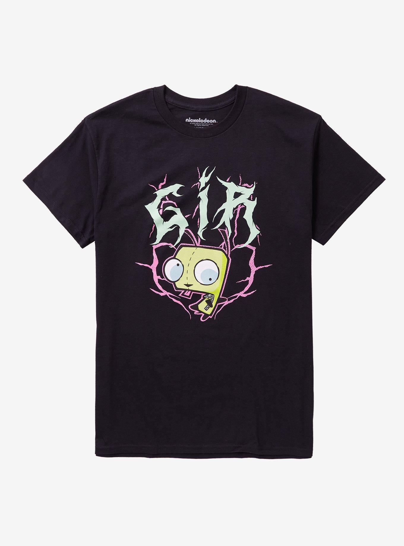 Invader Zim GIR Metal Two-Sided T-Shirt | Premium Unisex T-Shirt, Trending Graphic Tee
